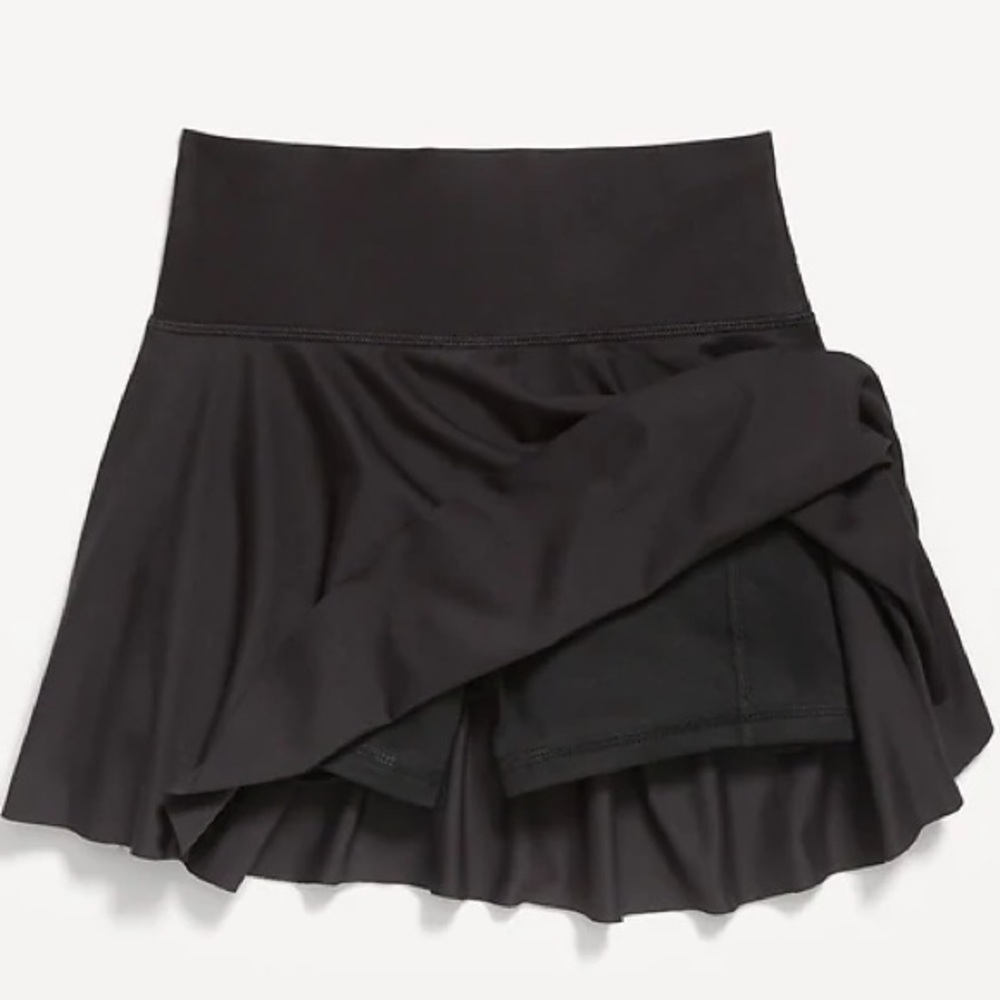 Black Old Navy Athletic Skort